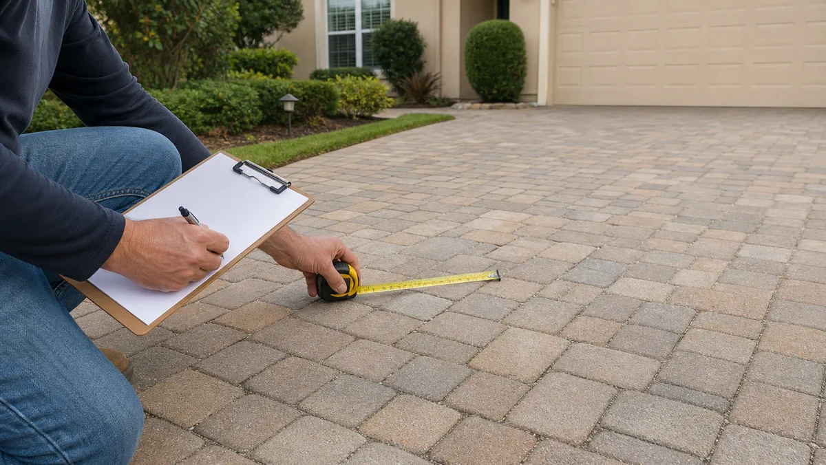 Cape Coral Paver Sealing closeup around Cape Coral property